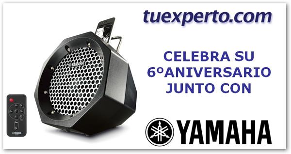 Concurso 6º Aniversario tuexperto.com con Yamaha