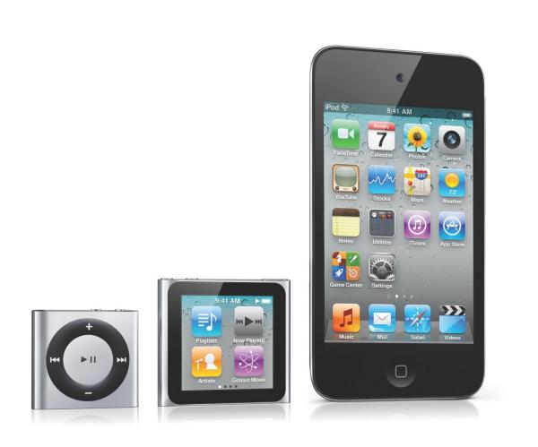 Una nueva generación de iPod acompañará al iPhone 5