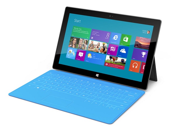 El primer tablet de Microsoft Surface saldrá al mercado con Windows 8