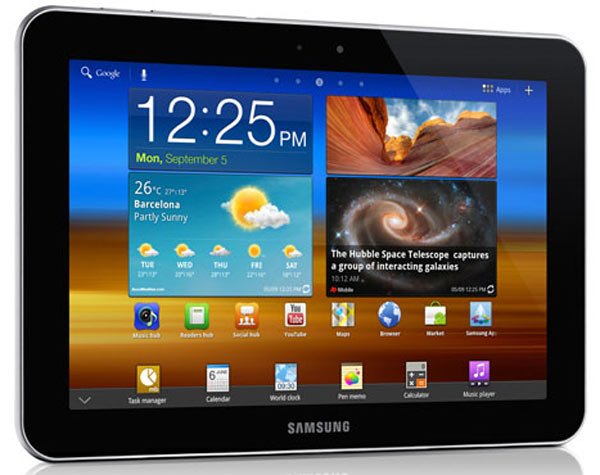 El Samsung Galaxy Tab 7.7 se actualiza a Android 4.0