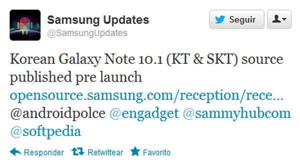 Samsung Galaxy Note codigo 01