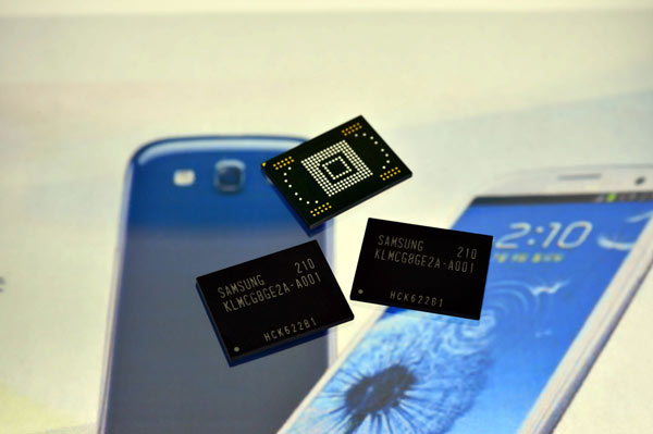 Samsung comienza a producir sus memorias más rápidas de 64 GB