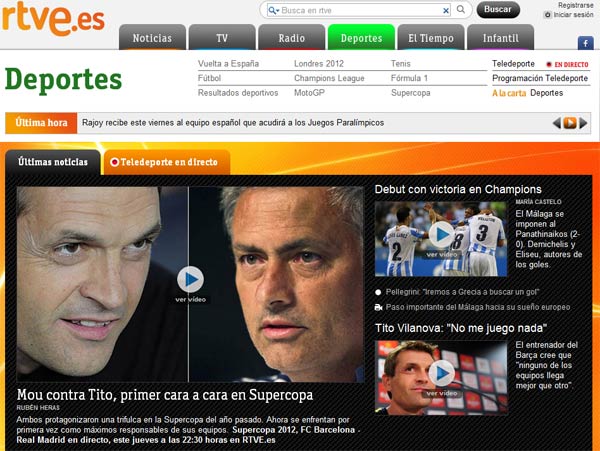 Barcelona – Real Madrid, cómo ver el partido de la Supercopa online