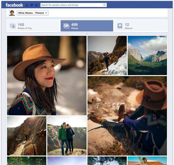 Facebook mejora la visualización de las fotos