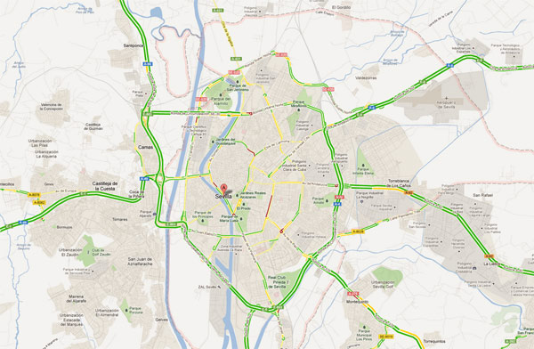 google maps sevilla