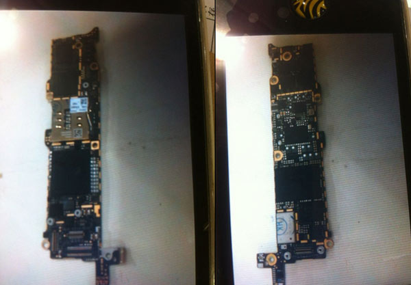 Se muestran supuestas piezas internas del iPhone 5