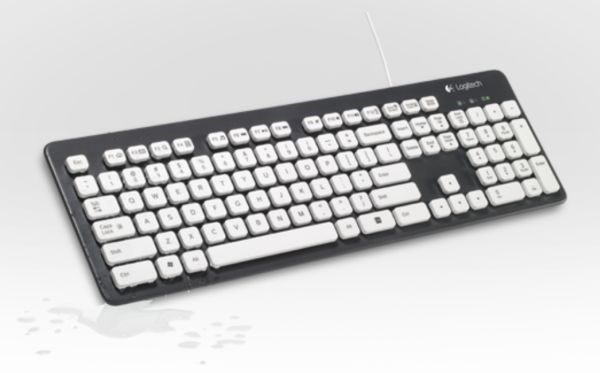 Logitech Washable Keyboard K310, teclado muy fácil de limpiar