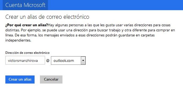 como tener amigos por correo electronico con dominio propio en outlook