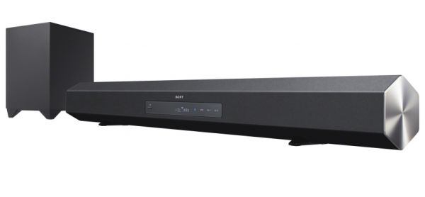 Sony HT-CT260, estilizada barra de sonido con subwoofer