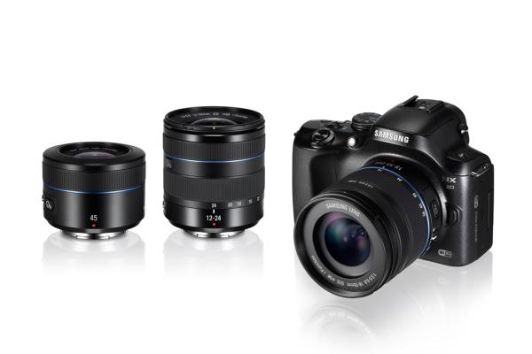 NX20 with 18-55mm, 12-24mm and 45mm