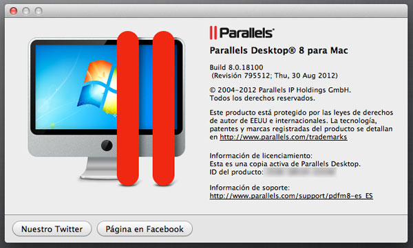 Parallels Desktop 8