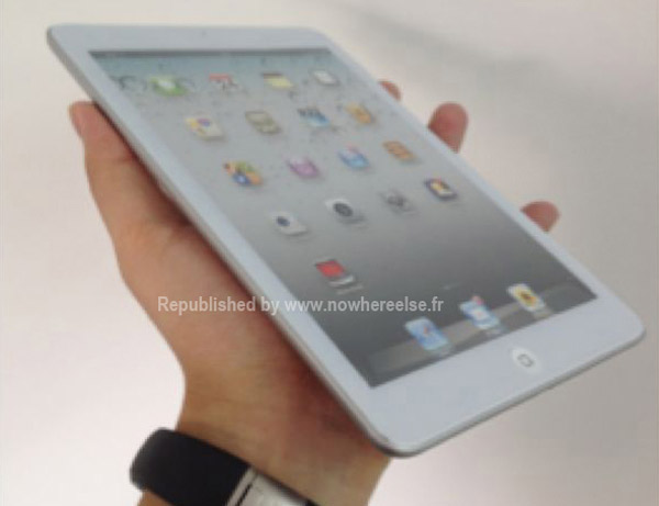 Se publican unas posibles fotos del nuevo iPad Mini