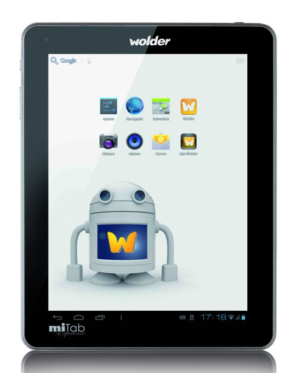 Wolder miTab Experience, tableta Android con pantalla de 9,7 pulgadas