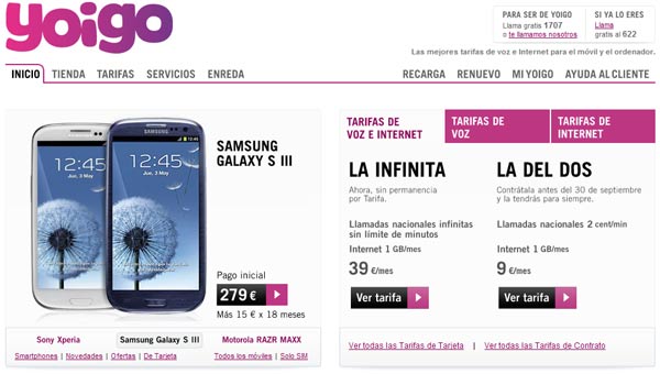 yoigo venta