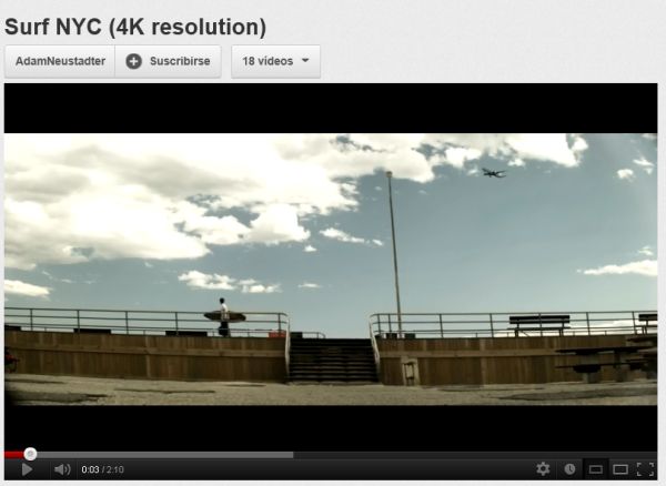 Resolución 4K, cómo ver ví­deos gratis de ejemplo
