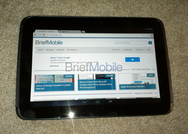 Filtradas las caracterí­sticas del nuevo Google Nexus 10