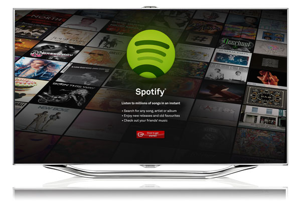 Las Smart TV de Samsung integrarán Spotify