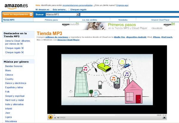 La tienda de música de Amazon por fin aterriza en España