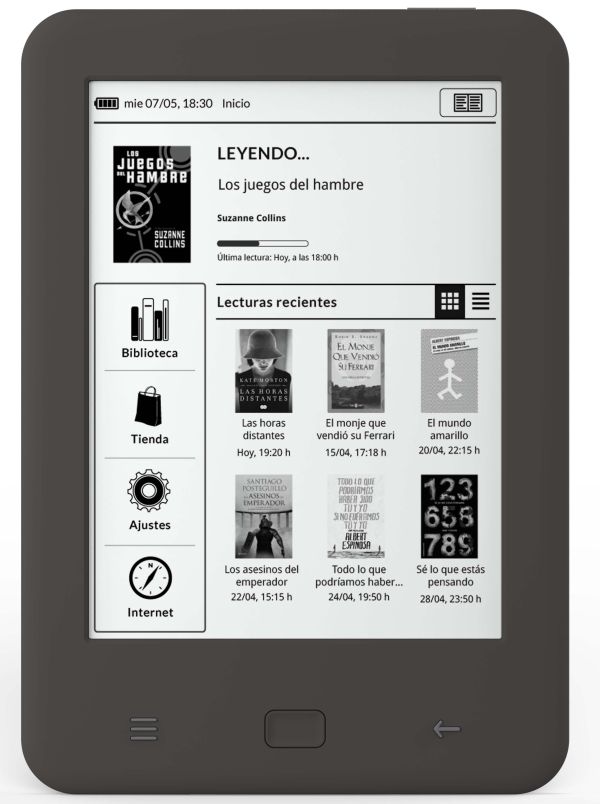 bq Cervantes Touch, lector de libros electrónicos con pantalla táctil