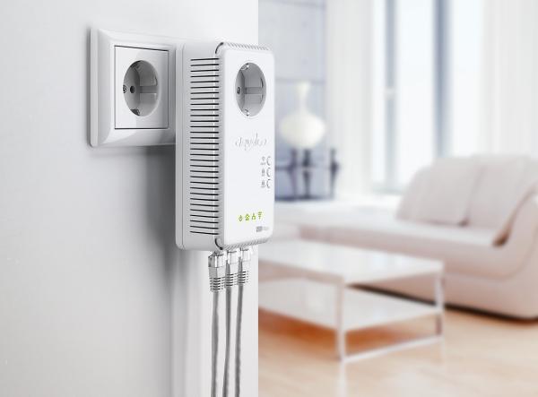 dLAN 500 AV Wireless+, Internet por el enchufe de la luz