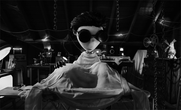 Frankenweenie, hoy se estrena en cines la última pelí­cula de Tim Burton