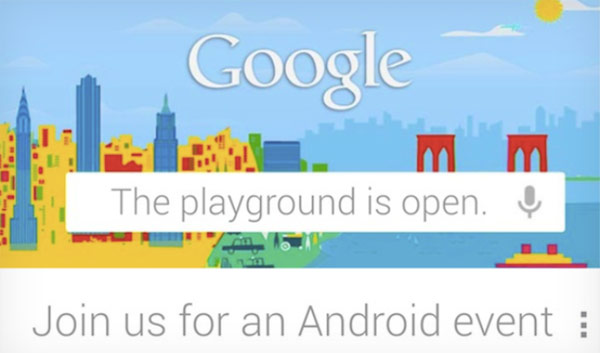 Google convoca un evento el 29 de octubre donde podrí­a mostrar el nuevo Nexus