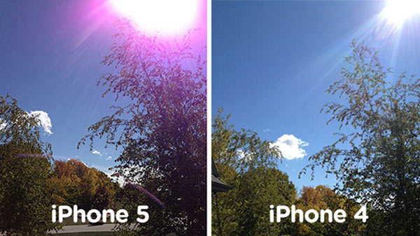 Apple reconoce el problema de las fotos violeta del iPhone 5