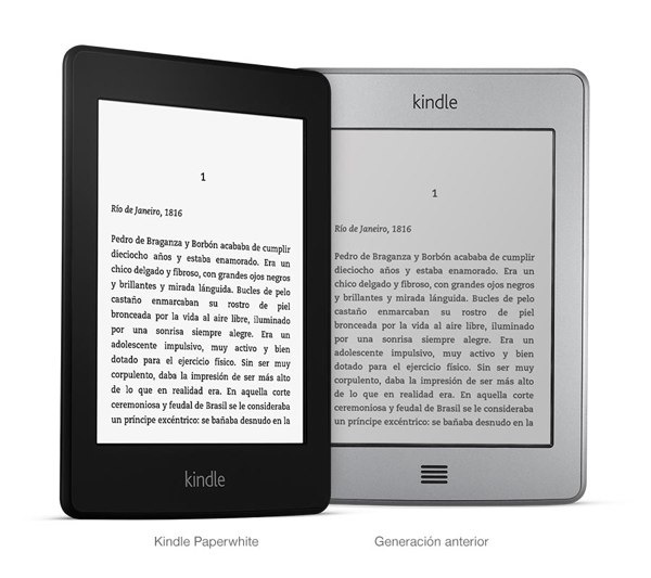 Kindle Paperwhite en España el 22 de noviembre por 130 euros