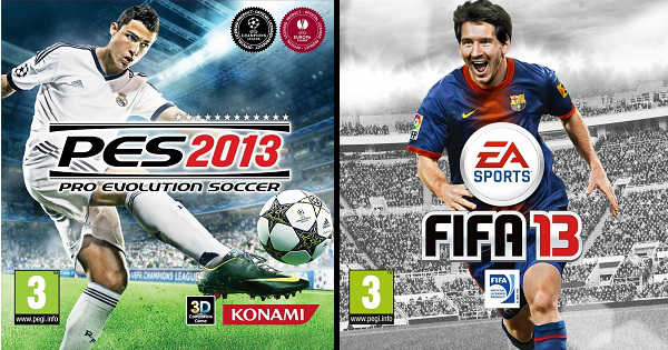 FIFA 13 vs PES 2013, comparativa a fondo