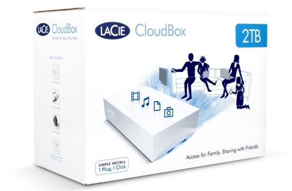 LaCie CloudBox, solución de almacenamiento en red para el hogar