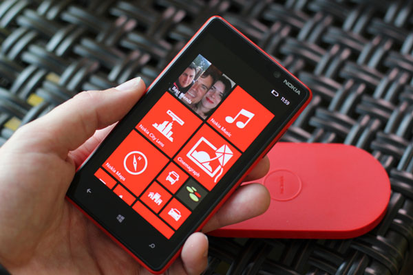 Así­ es la pantalla de inicio del Nokia Lumia 920 con Windows Phone 8