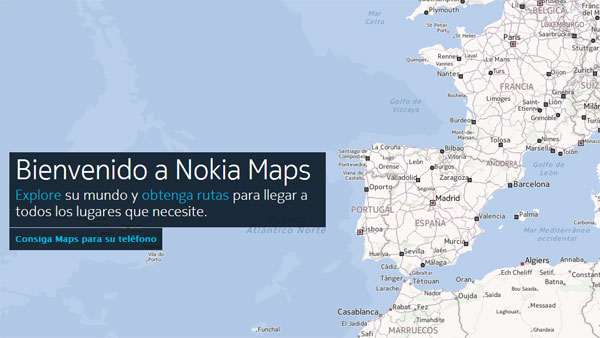 nokia mapas