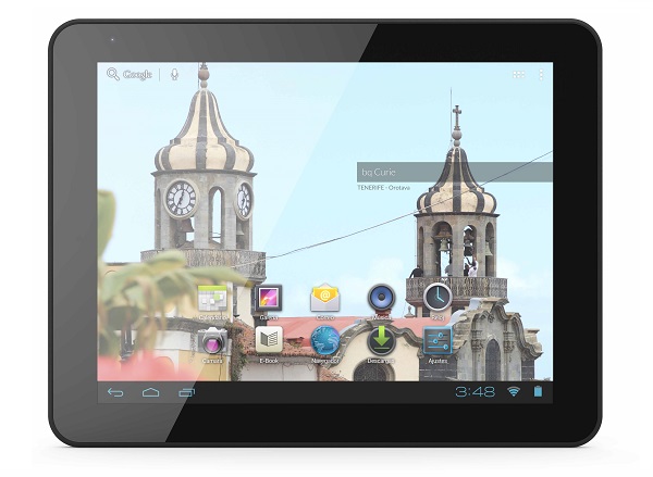 bq presenta sus tablets Curie y Elcano y su e-reader Cervantes Touch Light 2 bq Curie