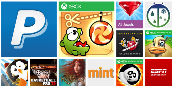 windows phone aplicaciones