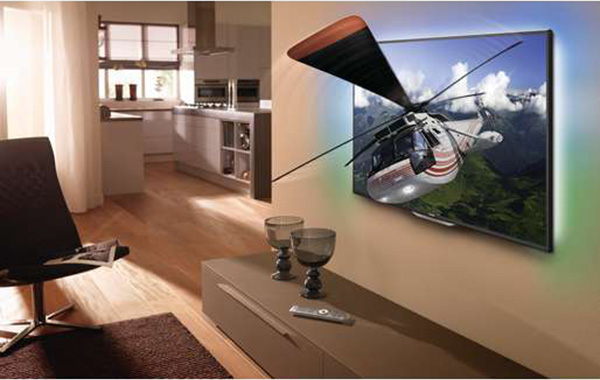 Nuevo prototipo de TV Philips Ultra HD con 3D sin gafas