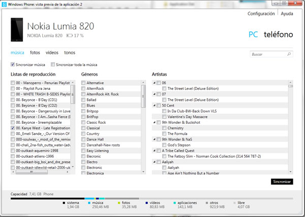 Nokia Lumia 820 sincronizar pc 02