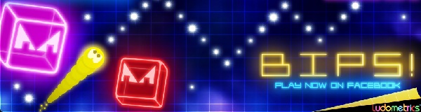 Bips!, juego de arcade espacial estilo retro para Facebook