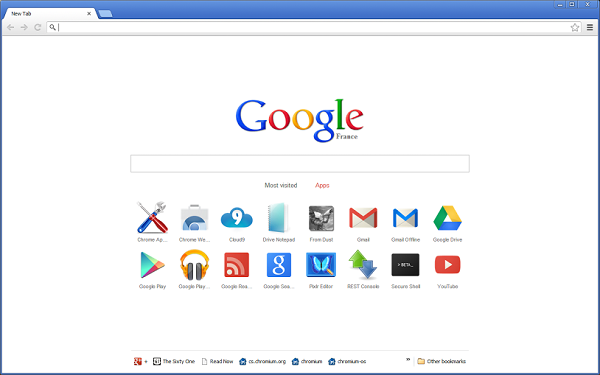 chrome-pagina-pestaña Google Chrome 25 beta, ya disponible para su descarga 1