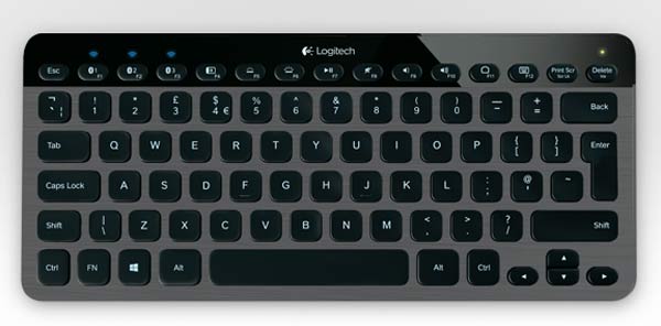 Logitech K810, un teclado retroiluminado con Bluetooth