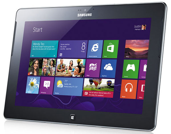 Samsung para el lanzamiento de su tableta con Windows 8