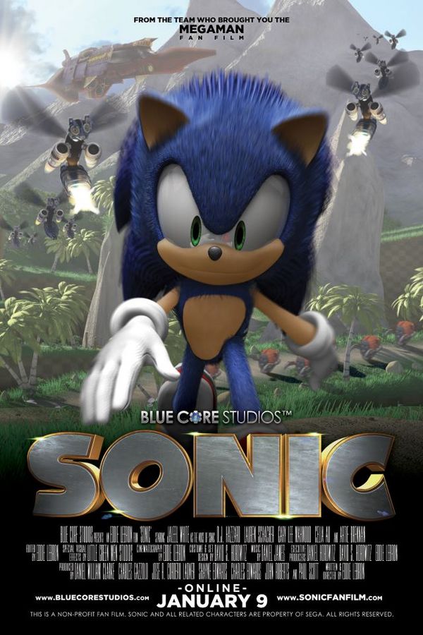 Sonic, el erizo de Sega tendrá su propia pelí­cula hecha por fans