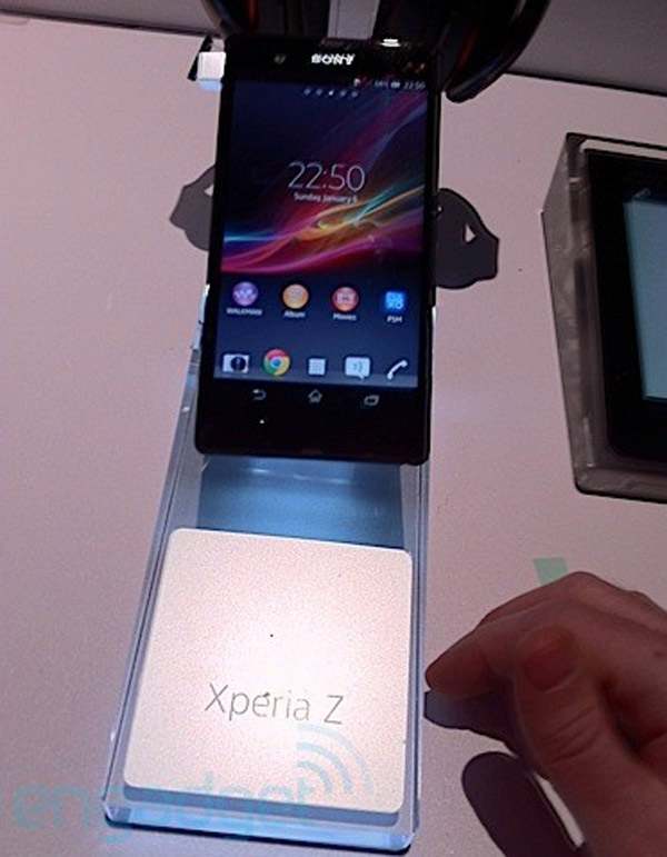 El Sony Xperia Z, visto antes de tiempo en el CES 2013