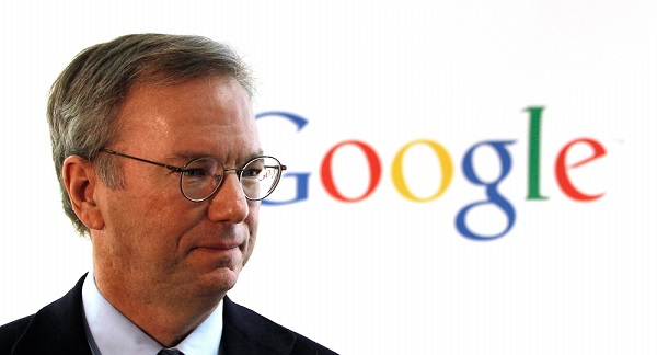 El ex CEO de Google Eric Schmidt planea vender casi la mitad de sus acciones