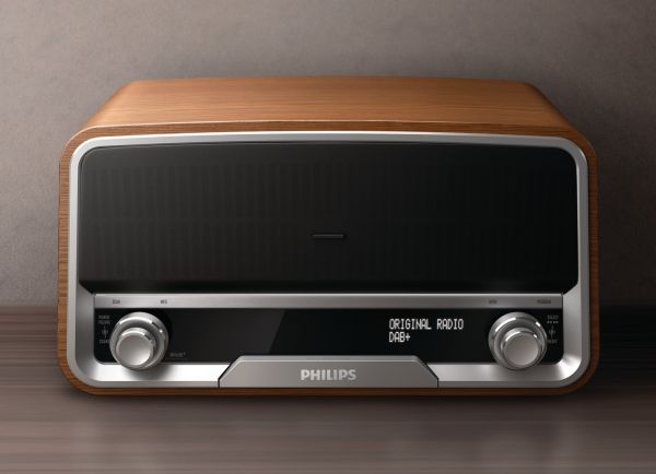 Philips Original Radio ORD7300, base para iPhone con radio
