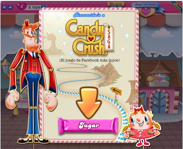 Candy Crush, así­ es el juego que más dinero genera en Facebook