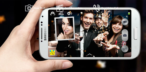El iPhone 5S tendría un sistema similar a Dual Camera de Samsung 3 Dual camera SGS4 01