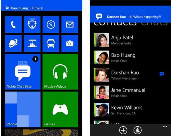 Nokia Lanza el nuevo servicio Nokia Chat para los Lumia