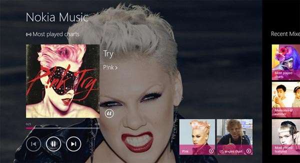 Nokia Music ya está disponible para Windows 8