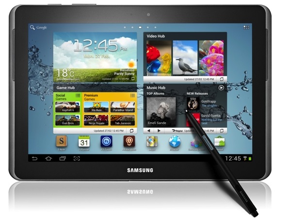 Se venderán 150 millones de tablets en 2013 1 Samsung Galaxy Note 10.1