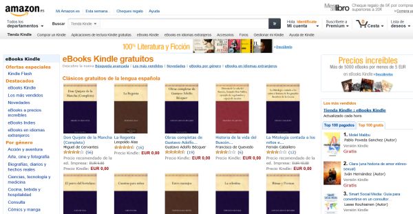 Cómo encontrar libros gratis en Amazon